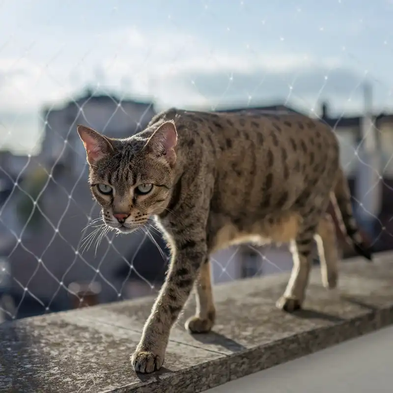Mallas de nylon para gatos